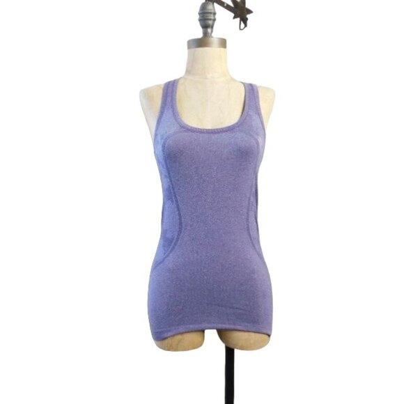 Lululemon Size 4 Racerback Stretch Knit Tank Style Top Athletic Sporty Active - Picture 1 of 3